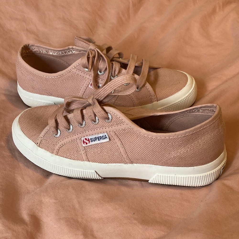 Superga 2750 Cotu Classic Sneakers in Pink Smoke